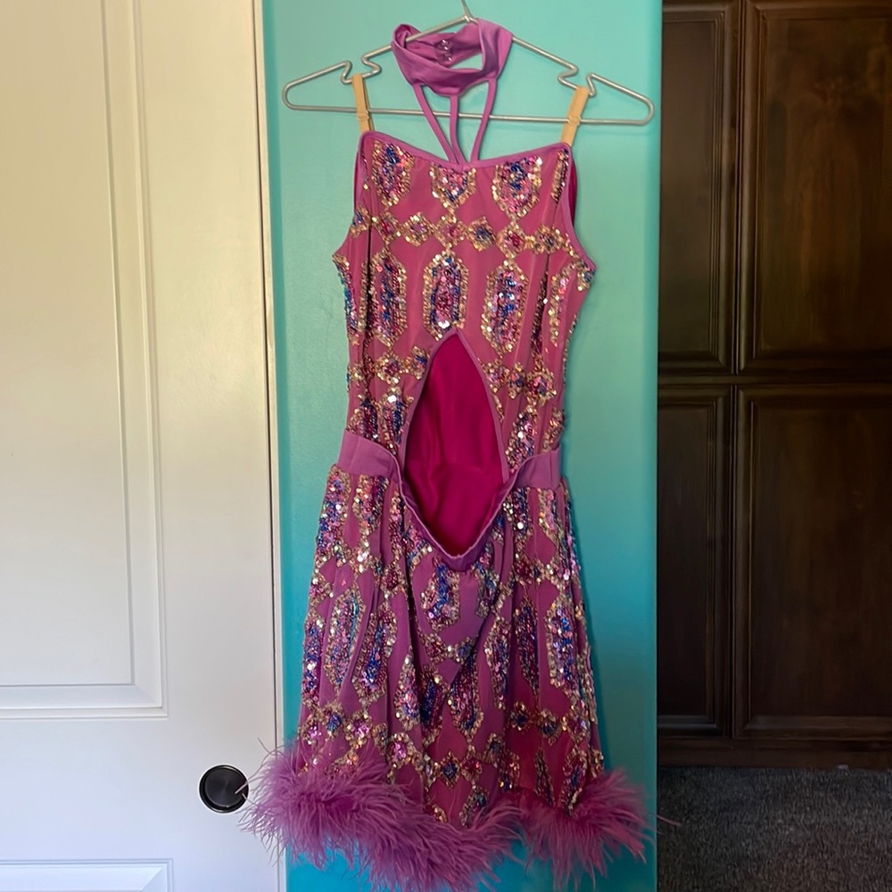 Purple dance costume- in excellent condition